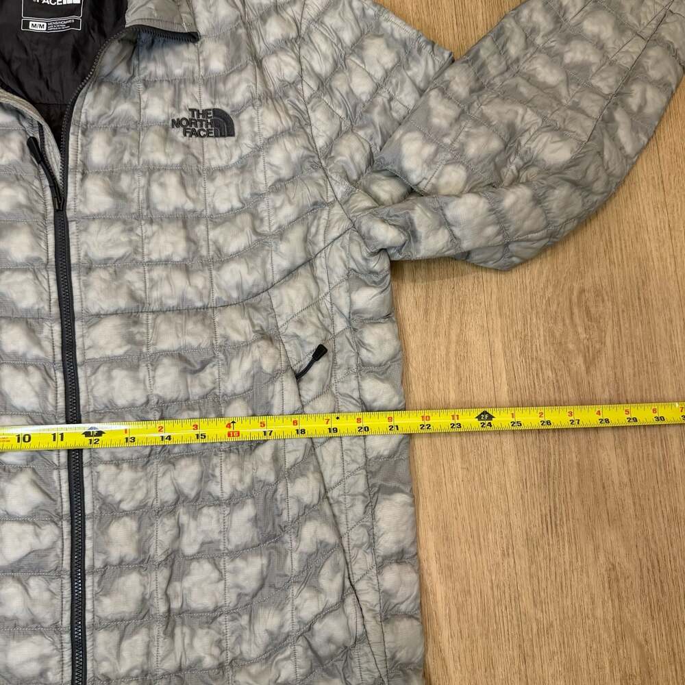 Size M -The North Face Thermoball Gray Puffer - Picture 5 of 7